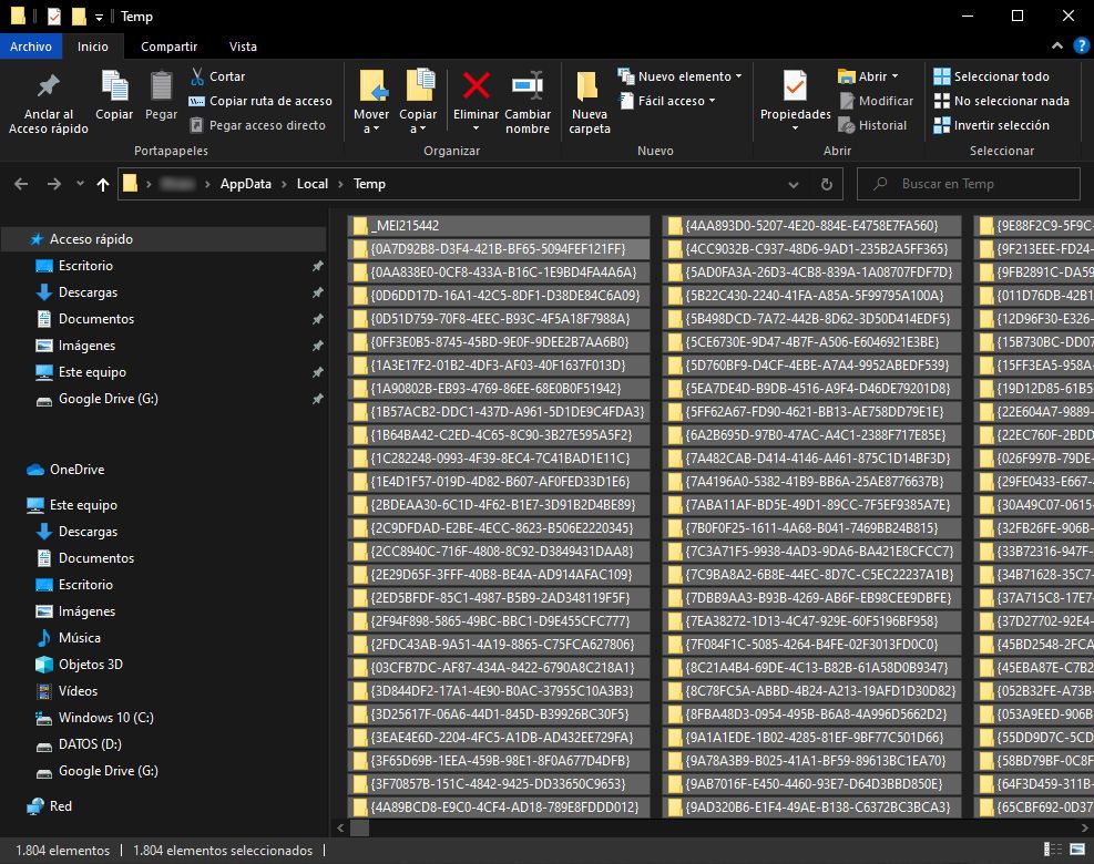 Eliminar Archivos Temporales