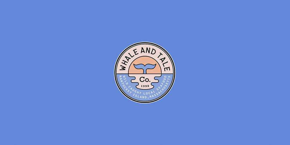 Whale and Tale - Logotipo corporativo